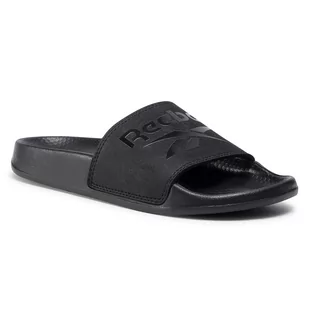 Reebok Klapki Fulgere Slide CN6466 Black/Cold Grey - Klapki i japonki damskie - miniaturka - grafika 1
