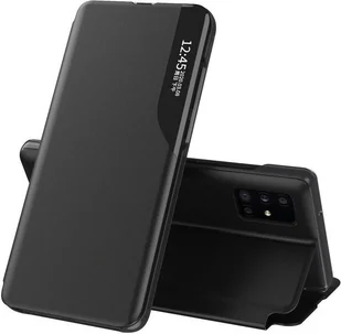 Etui Eco Leather View Case skórzane etui na telefon komórkowy z funkcją rozkładanej podstawki do Samsung Galaxy S20 Ultra (G988B) Black - Etui i futerały do telefonów - miniaturka - grafika 1