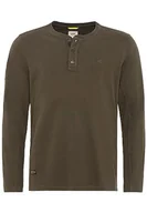 Koszulki męskie - camel active T-shirt męski, khaki (Dark Khaki), XL - miniaturka - grafika 1