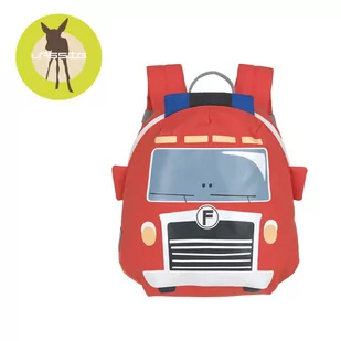 Lassig Plecak mini Tiny Drivers Wóz strażacki - Plecaki szkolne i tornistry - miniaturka - grafika 2