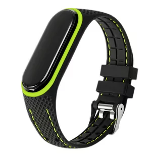 PASEK OPASKA SPORTOWA do XIAOMI MI BAND 3/4 (zielona) - Akcesoria do pulsometrów i zegarków sportowych - miniaturka - grafika 1