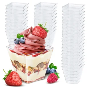 Kubek deserowy, pojemnik 120 ml, zestaw 50 sztuk Allbags - Kubki - miniaturka - grafika 1