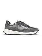Trampki damskie - Geox Sneakersy "Bulmya" w kolorze antracytowym - miniaturka - grafika 1