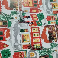 Opakowania i torebki na prezenty - Fastima Papier świąteczny do prezentów 57cmx25m 25m147 - miniaturka - grafika 1