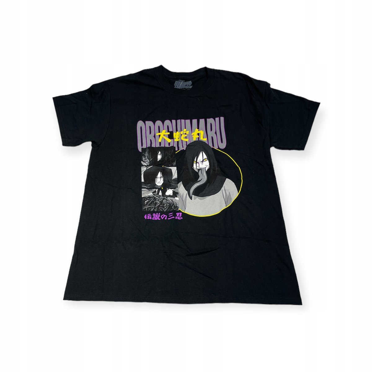 Koszulka T-shirt męski okrągły dekolt SPENCER'S NARUTO SHIPPUDEN L