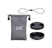 Akcesoria fotograficzne - Zestaw Ochronny 2W1 / Osłona Przeciwsłoneczna + Dekielek Do Canon G1X Mark Iii - miniaturka - grafika 1