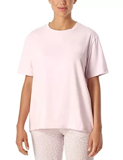 Koszulki i topy damskie - Schiesser Damski T-Shirt Top Piżamowy, Różowy, 46, Rosa, 46 - grafika 1