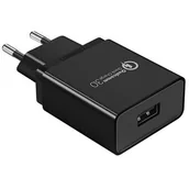 Ładowarki do telefonów - Ładowarka sieciowa Ugreen 18W, Qc 3.0, Usb czarna - miniaturka - grafika 1