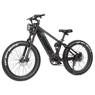Elektryczny rower górski Vitilan T7, grube opony CST 26*4,0 cali, silnik Bafang 750W, bateria 48V 20Ah - kolor mieszany - Rowery elektryczne - miniaturka - grafika 3