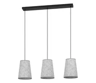 Lampy sufitowe - Eglo 43985 - Żyrandol na lince ALSAGER 3xE27/40W/230V szary - miniaturka - grafika 1