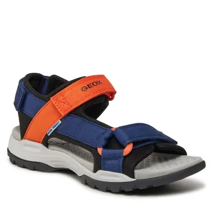 Sandały Geox J Borealis Boy J450RE 01411 C0659 D Navy/Orange - Buty dla chłopców - miniaturka - grafika 1