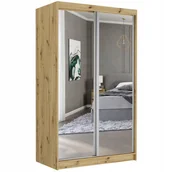 Szafy - Szafa przesuwna Vega II 120 cm z lustrami - miniaturka - grafika 1