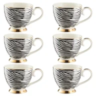 Kubki - Zestaw kubków porcelanowych 450 ml 6 sztuk AFRICA - miniaturka - grafika 1