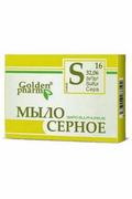 Mydła - GOLDEN PHARM mydło w kostce siarkowe, 70g - miniaturka - grafika 1