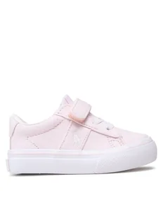 Polo Ralph Lauren Tenisówki Sayer Ps RF104058 Różowy - Buty dla dziewczynek - miniaturka - grafika 1