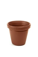 Donice - Pigmejka Donica ogrodowa Agawa, brązowa, 39x39x34 cm - miniaturka - grafika 1