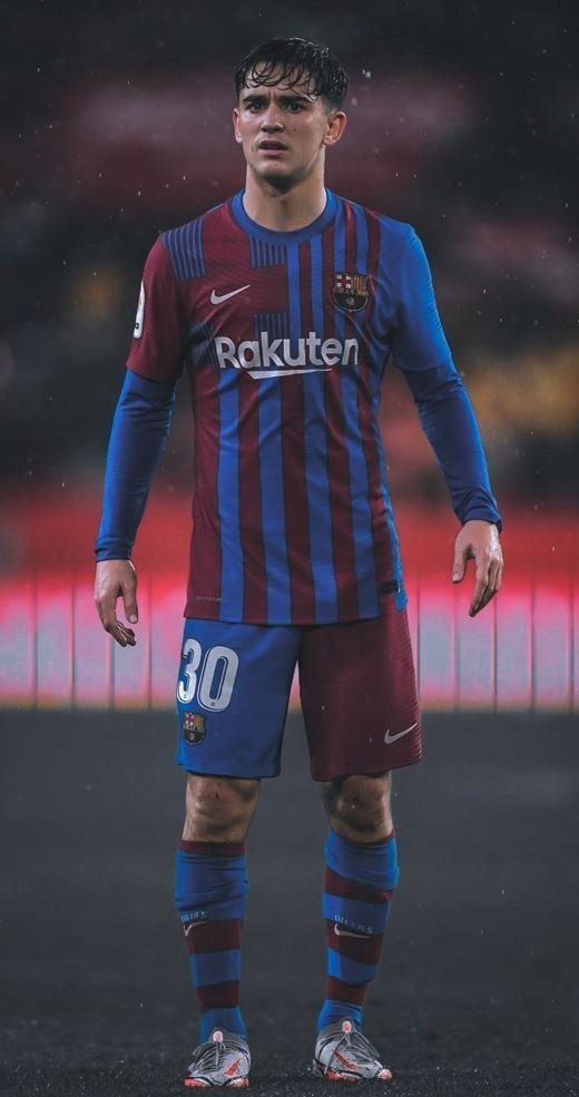 PODKŁADKA POD MYSZ Z Nadrukiem 22x18 cm Piłkarski FC BARCELONA GAVI Prezent