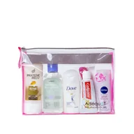 Zestawy kosmetyków damskich - Adequat Zestaw podróżny dla kobiet Zestaw do pielęgnacji ciała - miniaturka - grafika 1