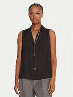 Bluzki damskie - Rinascimento Bluzka CFC0125726003 Czarny Regular Fit - miniaturka - grafika 1