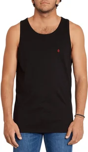 koszulka bez rękawów męska VOLCOM STONE BLANKS TANK TOP Black - Koszulki męskie - miniaturka - grafika 1