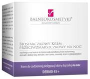 Kremy do twarzy - Balneo Biosiarczkowy Krem 45+ przeciwzmarszczkowy na noc 50ml - miniaturka - grafika 1