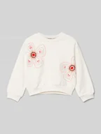 Bluzy dla dziewczynek - Bluza z okrągłym dekoltem - miniaturka - grafika 1
