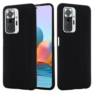 Etui Do Redmi Note 10 Pro / 10 Pro Max Gumowe Obudowa Czarne Matowe Silikon - Etui i futerały do telefonów Etui Do Redmi Note 10 Pro / 10 Pro Max Gumowe Obudowa Czarne Matowe Silikon - Etui i futerały do telefonów - miniaturka - grafika 1