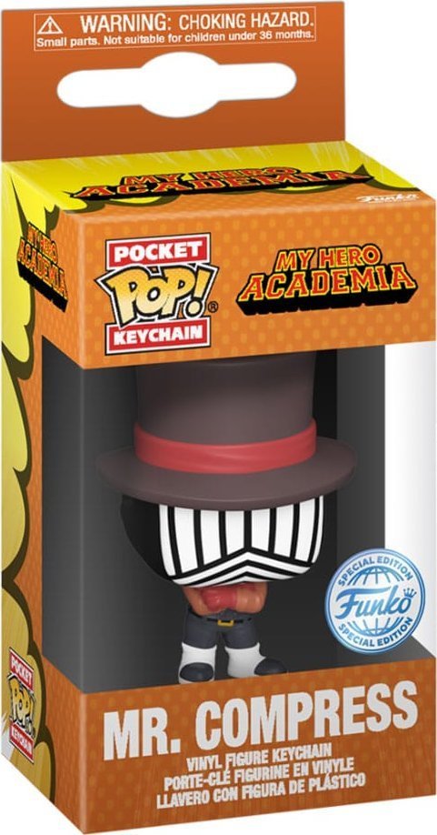 Figurka Funko Pop funko pop! my hero academia brelok 4 cm mr. compress hideout