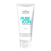 Peelingi i scruby do twarzy - Pure Farmona Professional Mikrodermabrazja w kremie Farmona Icon 200ml - miniaturka - grafika 1