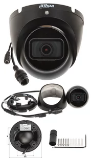 System monitoringu firmy 6 kamer IP Dahua IPC-HDW1530T-0280B-S6-BLACK 5MPx IR30 Mikrofon PoE - Zestawy do monitoringu - miniaturka - grafika 4