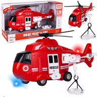 Samoloty i helikoptery - Helikopter Śmigłowiec Straż Pożarna Napęd Dźwięk U738 - miniaturka - grafika 1