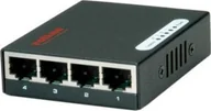 Switche - Switch Roline Przełącznik ROLINE Gigabit Ethernet, kieszonkowy, 4 porty null - miniaturka - grafika 1