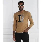 Swetry męskie - Iceberg Wełniany sweter Regular Fit - miniaturka - grafika 1