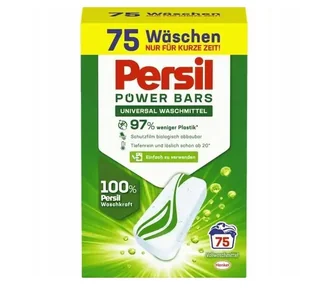 Persil Power Bars Białe Tabletki do prania 75 szt z Niemiec - Środki do prania - miniaturka - grafika 1