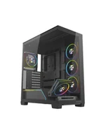 Obudowy komputerowe - Obudowa Modecom Volcano Stellar Plus ARGB MIDI 5F, czarna AT-STELLAR-PLUS-5F-ARGB-10 - miniaturka - grafika 1
