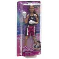 Lalki dla dziewczynek - Lalka Barbie Made To Move sportowiec Bokserka HRG40 - miniaturka - grafika 1