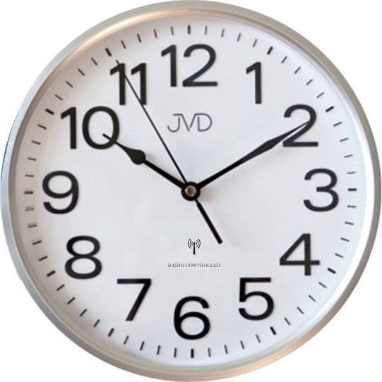 JVD Zegar ścienny JVD RH683.2 sterowany radiowo
