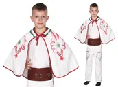 Stroje karnawałowe - STRÓJ GÓRAL ECRU 134-140 3el - miniaturka - grafika 1