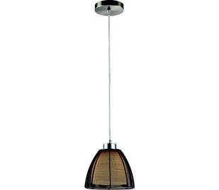 Searchlight 20032 - Żyrandol na lince 1xE27/60W/230V śr. 19 cm czarny - Lampy sufitowe - miniaturka - grafika 1