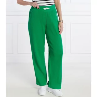 Tommy Hilfiger Spodnie dresowe | Relaxed fit - Dresy damskie - miniaturka - grafika 1