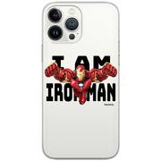 Etui i futerały do telefonów - Etui Marvel dedykowane do Xiaomi REDMI NOTE 8 PRO, wzór: Iron Man 028 Etui częściowo przeźroczyste, oryginalne i oficjalnie licencjonowane - miniaturka - grafika 1