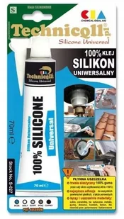 Silpac TECHNIQLL UNIWER SZARY 70ML TECHNIQLL S-027 - Silikony - miniaturka - grafika 1