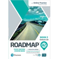 Pozostałe języki obce - Pearson Roadmap A2. Flexi Edition. Course Book 2 and Interactive eBook with Online Practice Access - miniaturka - grafika 1