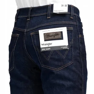 WRANGLER TEXAS SLIM SMOOTH RUN W12SAO68P 34/30 - Spodnie męskie - miniaturka - grafika 1