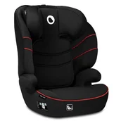 Foteliki samochodowe - Lionelo, Fotelik samochodowy lo-lars i-size 100-150 cm, sporty black red, czerwony - miniaturka - grafika 1