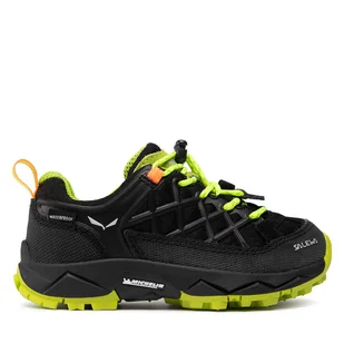 Trekkingi Salewa Wildfire Wp 64009-0986 Czarny - Buty trekkingowe dziecięce - miniaturka - grafika 1