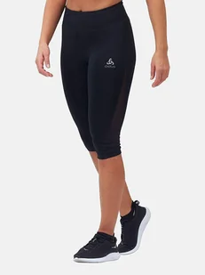 Odlo Legginsy sportowe "3/4 Essentials" w kolorze czarnym - Spodnie sportowe damskie - miniaturka - grafika 1