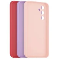 Etui i futerały do telefonów - Fixed Zestaw pokrowców Story na Samsung Galaxy A54 5G FIXST-1085-3SET1 Czerwony/Różowy /Purpurowy - miniaturka - grafika 1
