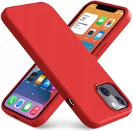 Etui i futerały do telefonów - TFO Nakładka Silicon do iPhone 13 6,1" czerwona - miniaturka - grafika 1