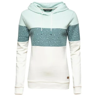 Bluza z kapturem CHILLAZ Walchsee Hoody Women aqua/green/white 38 - Kurtki i kamizelki sportowe damskie - miniaturka - grafika 1